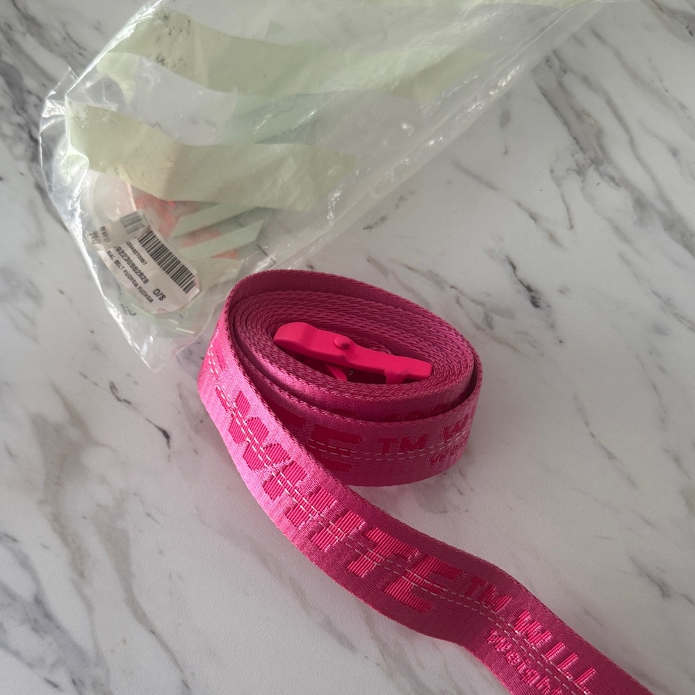 Pink Industrial Belt